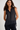 Chiffon Blouse with Asymmetrical Hem- Size: M/L