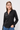 Classic Black Collared Shirt- Size: M