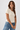Cream Blouse with Side Zippers- Size: S
