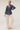 Dark Grey Cotton Blouse with Pintucks- Size:S/M