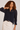 Textured Spot Blouse in Navy - Size: XS
