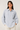 Linen Viscose Light Blue Shirt - Size: S