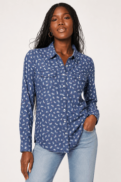 Casual Utility Shirt in Cotton- Size: S