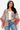 Kimono Top with Flared Sleeves - Size: One Size
