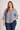 Cotton Blouse with Ruffles - Size: L