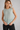 Keyhole Neck Blouse in Mint- Size: XS/S
