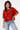 Boxy Fit Blouse with Black Trim - Size: XXXL