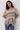 Patterned Blouse in Sheer Fabric- Size: M