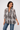 Pleated Blouse with Decorative Beads- Size: M/L