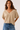 Viscose Blend Blouse in Neutral Beige- Size: XL/XXL