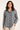 Ruffle Front Shirt in Earth Tones- Size: M/L