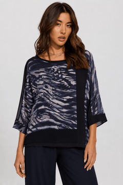 ♦︎ Abstract Pattern Top - Size: L