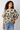 Monki Hilda T-shirt Abstract Print- Size: M