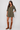 Viscose Shirt Dress in Khaki- Size: XS