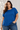 ♦︎ Blue Viscose Top - Size: XXL