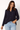 Viscose Shirt in Red and Navy- Size: S