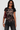 Graphic Print Top in Viscose Blend- Size: S