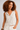 Sleeveless Lace Top in Off-white- Size: M/L