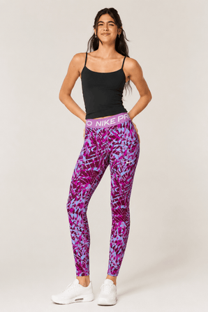 Girls Nike Pro Athletic Leggings - Size: M