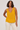 Sunshine Yellow V-Neck Top - Size: L