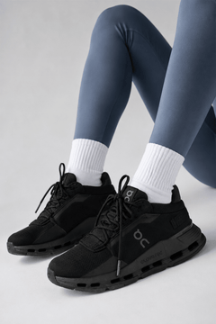 On Cloudnova 2 Sneakers in all Black Colorway-Size EU: 37.5