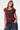 Graphic Print Top in Viscose Fabric- Size: S/M