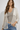Open-Front Crochet Cardigan in Breathable Knit - Size: M