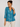Blue & White Ruffled Blouse - Size: M/L
