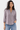Cotton Blouse in Soft Lavender- Size: M