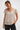 Cotton Lace Trim Blouse with Sequin- Size: L