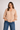 Lace Crochet Blouse in Peach- Size: L