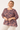 ♦︎ Pleated Pink Cotton Blouse - Size: XL/XXL