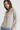 Striped Ruffled Blouse in White Base - Size: M/L