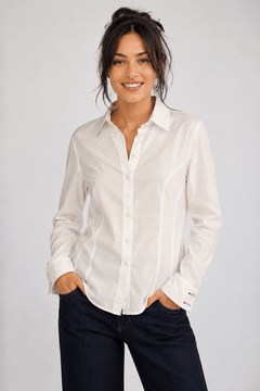 ♦︎ White Collared Shirt - Size: M
