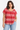 Wide Scoop-neck Blouse in Flowy Fit - Size: XXXL
