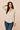 Tassel V-Neck Blouse in Viscose- Size: L