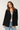 Double-Breasted Corduroy Jacket in Mid-Length- Size: XL