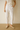 White Pull-on Pants in Soft Pure Cotton- Size: M/L