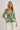 Wide Scoop-neck Chiffon Blouse - Size: M/L