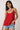 Tiny Stars Top in Hot Red- Size: XS/S