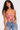 Abstract print camisole in Rust- Size:M/L