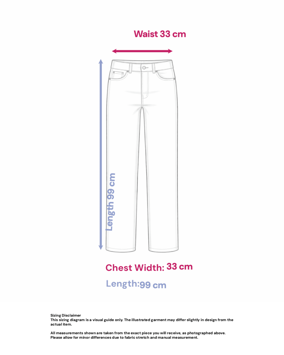 Distressed Light Wash Jeans - Size: S — measurements
