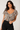 Floral Smocked Blouse in Viscose - Size: M