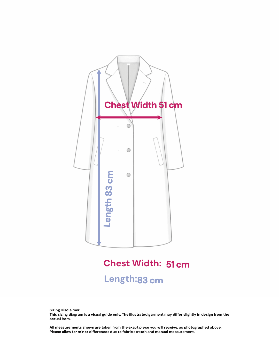 Shawl Collar Cardigan in Viscose Blend- Size: S/M — measurements