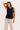 Simple Black Sleeveless Blouse - Size: XXL