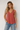 V-Neck Top in Warm Earthy Color- Size: M/L