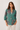 Lightweight Cotton Blouse in Teal- Size: S/M