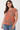 Cotton Rayon Top in Coral - Size: XL (Fits XXL)