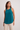 Sleeveless Blouse in Teal Green- Size: M