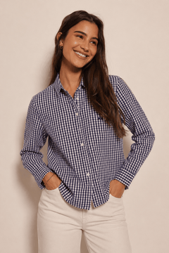 Thomas Burberry Vintage Shirt in Cotton- Size: L